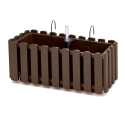 Vaso per Fiori Piante Boardee Fancycase | Rettangolare | Decorativo | in Plastica | da Interno Esterno | Design Moderno